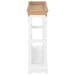 Dulap de vinuri, alb, 70 x 22,5 x 70,5 cm, MDF - WALTI WALTI