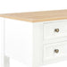 Birou de scris, alb, 109,5 x 45 x 77,5 cm, lemn - WALTI WALTI