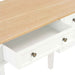 Birou de scris, alb, 109,5 x 45 x 77,5 cm, lemn - WALTI WALTI