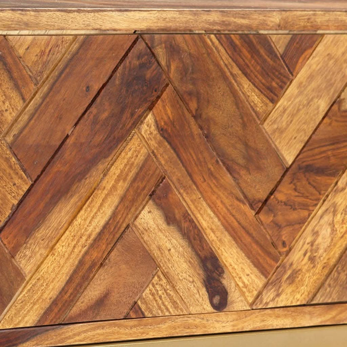 Comodă TV, 140x30x45 cm, lemn masiv de sheesham - WALTI WALTI