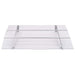 Copertină de ușă argintiu și transparent 120x90 cm policarbonat - WALTI WALTI