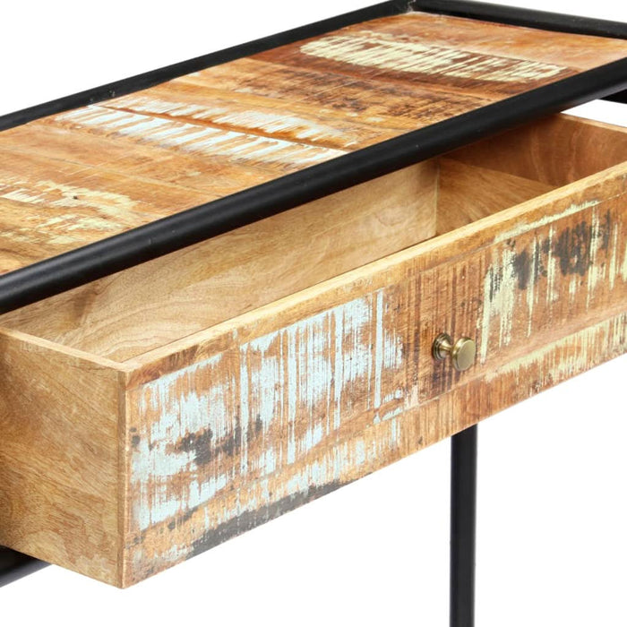 Masă consolă, 118 x 30 x 75 cm, lemn masiv reciclat - WALTI WALTI
