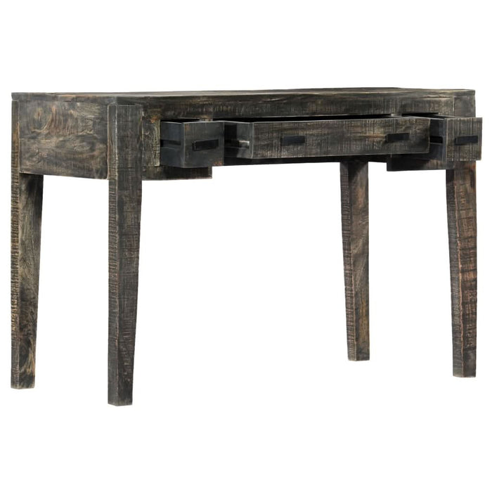 Birou, negru, 110 x 50 x 75 cm, lemn masiv de mango - WALTI WALTI