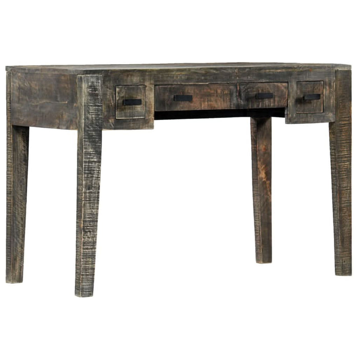 Birou, negru, 110 x 50 x 75 cm, lemn masiv de mango - WALTI WALTI