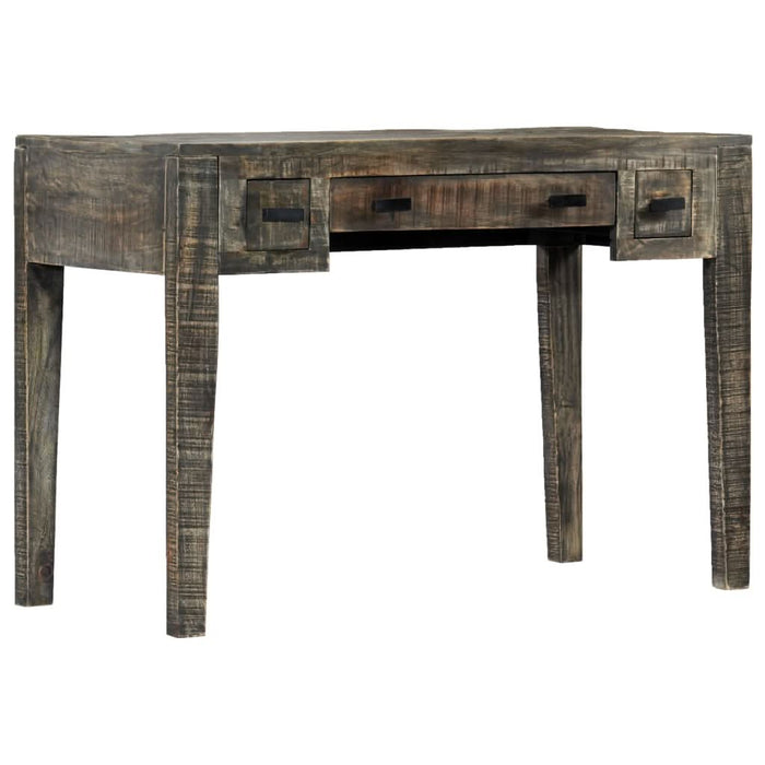Birou, negru, 110 x 50 x 75 cm, lemn masiv de mango - WALTI WALTI