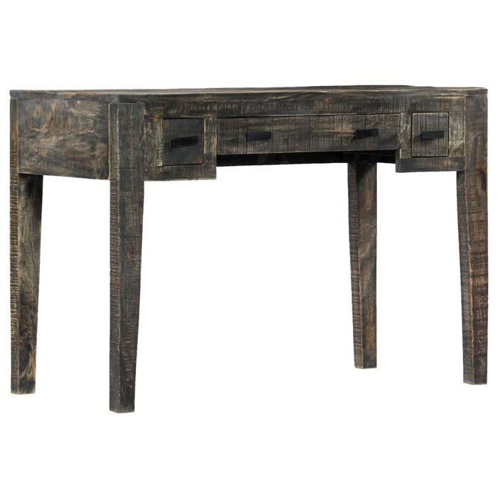 Birou, negru, 110 x 50 x 75 cm, lemn masiv de mango - WALTI WALTI