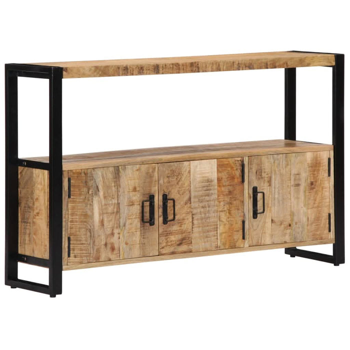 Dulap lateral, 120 x 30 x 75 cm, lemn masiv de mango - WALTI WALTI
