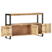 Dulap lateral, 120 x 30 x 75 cm, lemn masiv de mango - WALTI WALTI