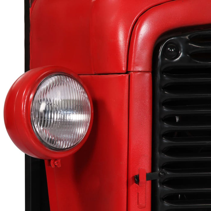 Dulap de vin design tractor 49x31x172 cm lemn masiv de mango - WALTI WALTI