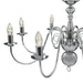Candelabru, argintiu, 8 becuri E14 - WALTI WALTI