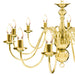 Candelabru, auriu, 12 becuri E14 - WALTI WALTI
