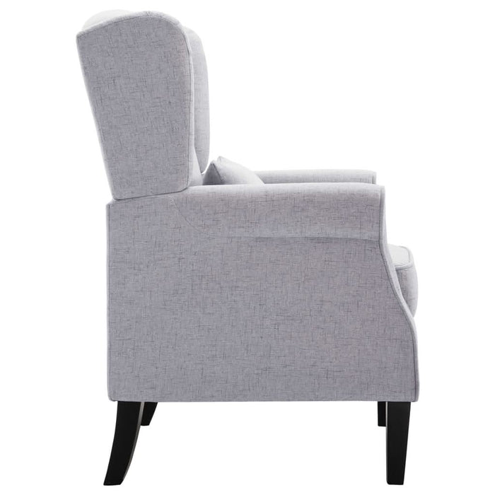 Fotoliu, gri deschis, material textil - WALTI WALTI