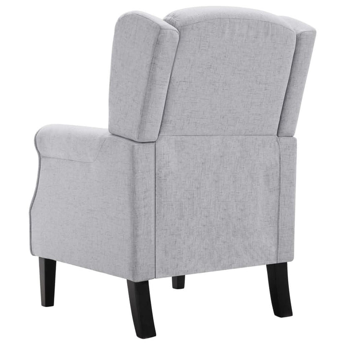 Fotoliu, gri deschis, material textil - WALTI WALTI
