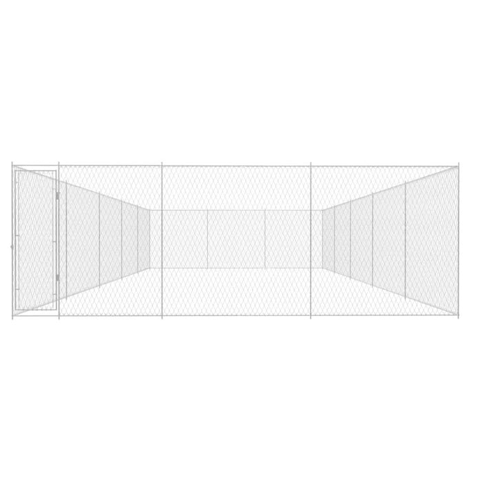 Padoc pentru câini de exterior, 950x570x185 cm, oțel galvanizat - WALTI WALTI
