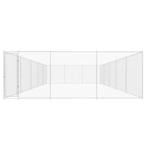 Padoc pentru câini de exterior, 950x570x185 cm, oțel galvanizat - WALTI WALTI