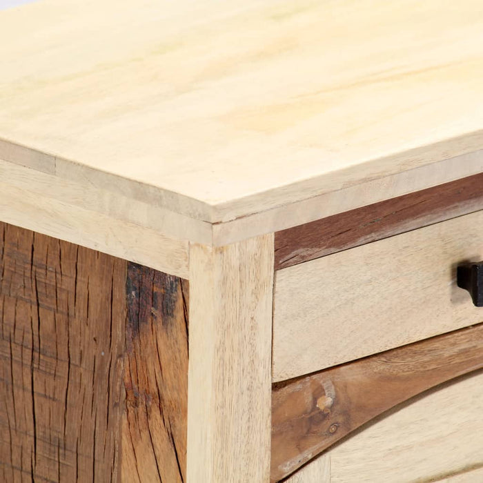 Comodă TV, 120 x 30 x 40 cm, lemn masiv reciclat - WALTI WALTI