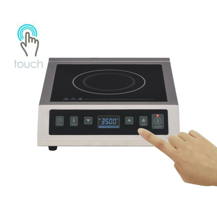 Plită cu inducție masă electrică cu ecran tactil, 3500 W - WALTI WALTI