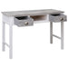 Birou de scris, gri, 110 x 45 x 76 cm, lemn - WALTI WALTI