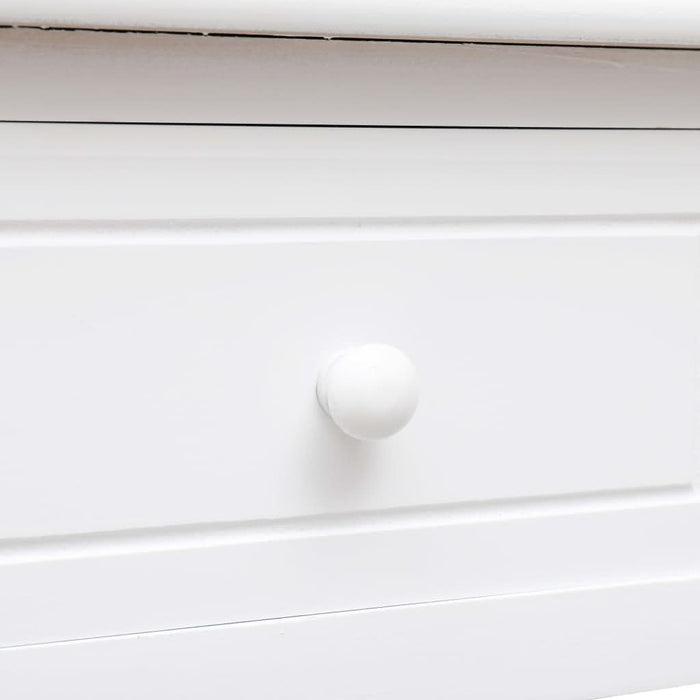 Birou de scris, alb, 110 x 45 x 76 cm, lemn - WALTI WALTI