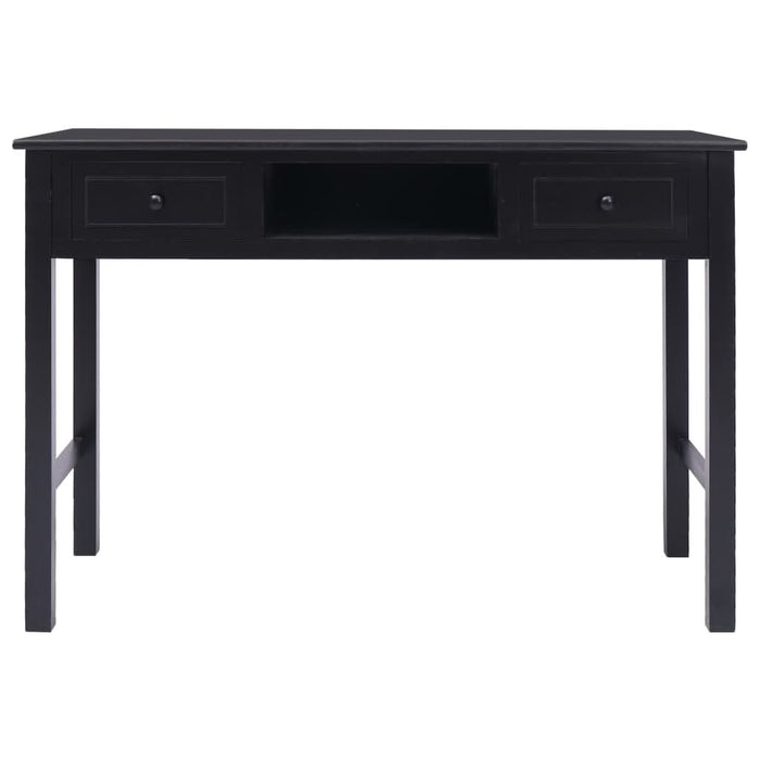 Birou de scris, negru, 110 x 45 x 76 cm, lemn - WALTI WALTI