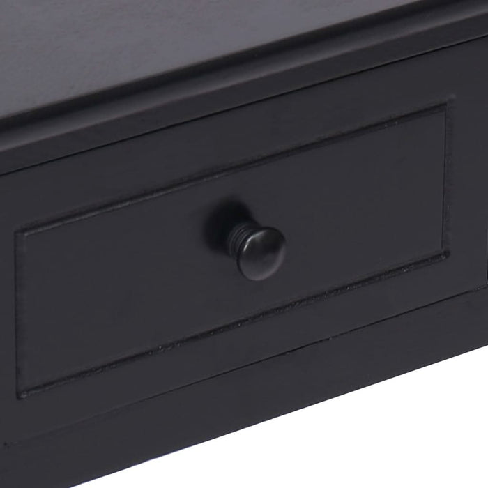 Birou de scris, negru, 110 x 45 x 76 cm, lemn - WALTI WALTI