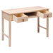 Birou de scris, culoare naturală, 110 x 45 x 76 cm, lemn - WALTI WALTI