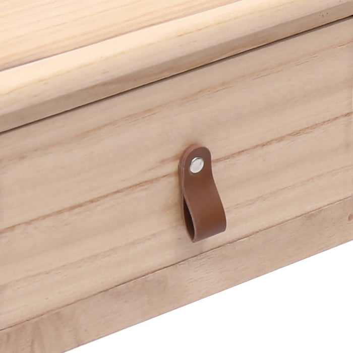 Birou de scris, culoare naturală, 110 x 45 x 76 cm, lemn - WALTI WALTI