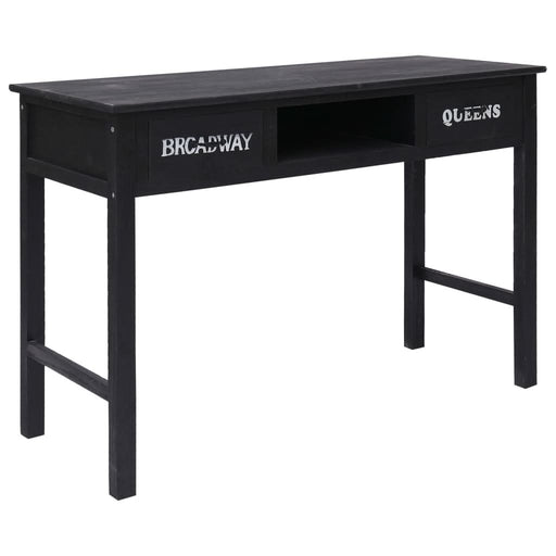Masă consolă, negru, 110 x 45 x 76 cm, lemn - WALTI WALTI
