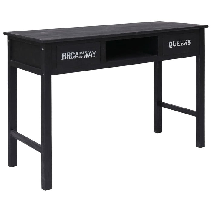 Masă consolă, negru, 110 x 45 x 76 cm, lemn - WALTI WALTI