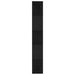 Bibliotecă/Separator cameră, negru, 45x24x159 cm, PAL - WALTI WALTI