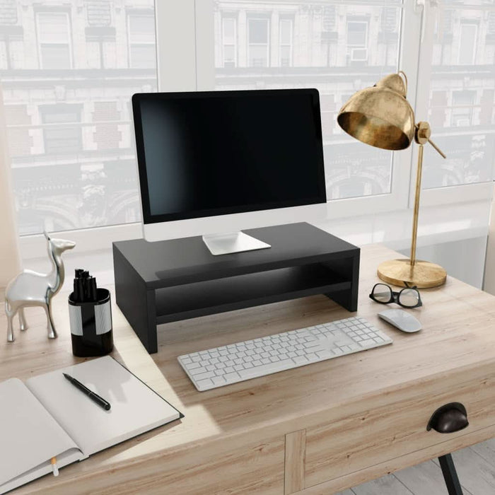 Suport monitor, negru, 42 x 24 x 13 cm, PAL - WALTI WALTI