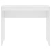Birou, alb, 90x40x72 cm, lemn prelucrat - WALTI WALTI
