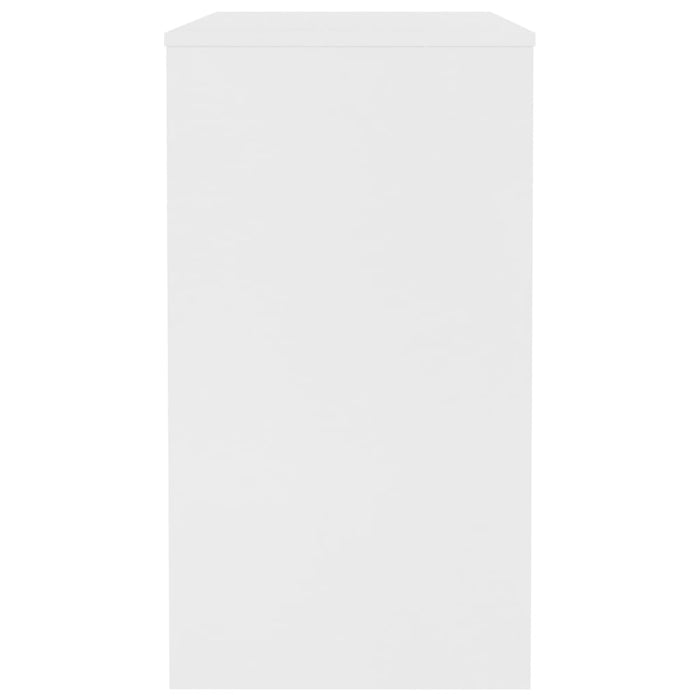 Birou, alb, 90x40x72 cm, lemn prelucrat - WALTI WALTI