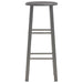 Scaune de bar, 2 buc., antracit, MDF - WALTI WALTI