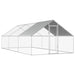 Coteț de păsări pentru exterior, 2,75x6x1,92 m, oțel galvanizat - WALTI WALTI