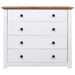 Dulap lateral, alb, 80 x 40 x 73 cm, gama pin de Panama - WALTI WALTI