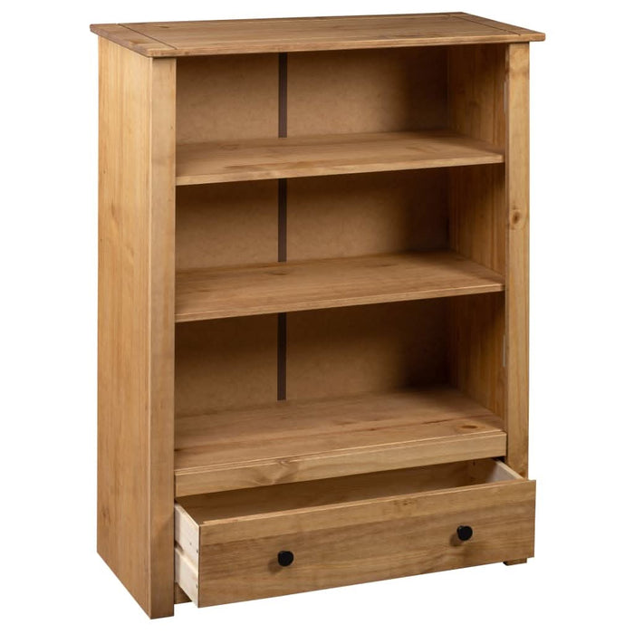 Bibliotecă, 80 x 35 x 110 cm, lemn masiv de pin, gama Panama - WALTI WALTI