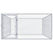 Padoc pentru câini de exterior, 2 x 2 x 1 m, oțel galvanizat - WALTI WALTI