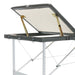 Masă de masaj cu 3 zone, cadru aluminiu, antracit, 186 x 68 cm - WALTI WALTI