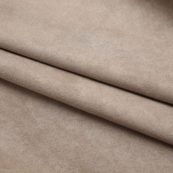 Draperii opace cu cârlige, 2 buc., gri taupe, 140 x 245 cm - WALTI WALTI