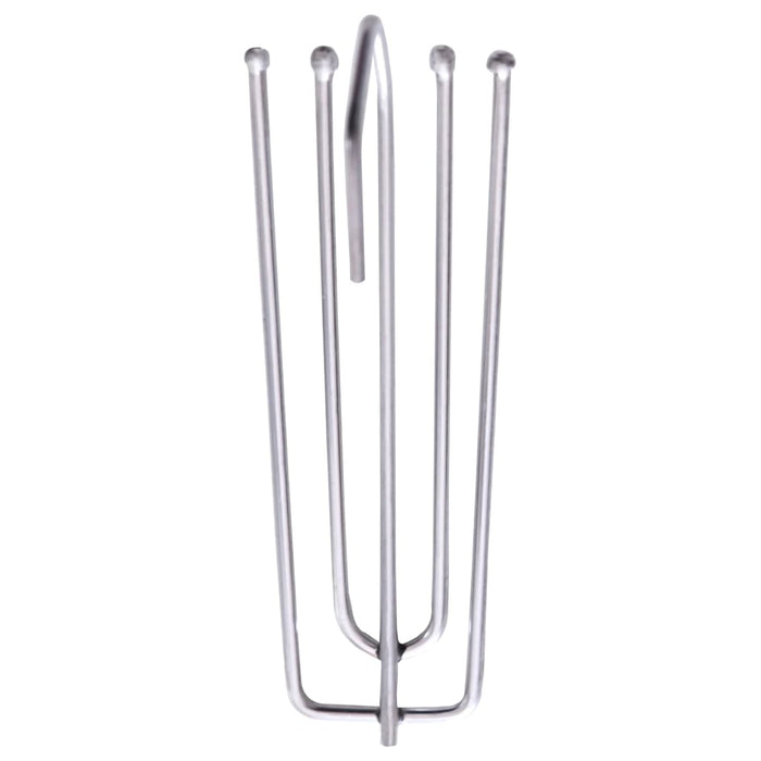 Draperii opace cu cârlige, 2 buc, antracit, 140x225 cm catifea - WALTI WALTI