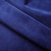 Draperie opacă albastru închis 290x245cm catifea inele metalice - WALTI WALTI