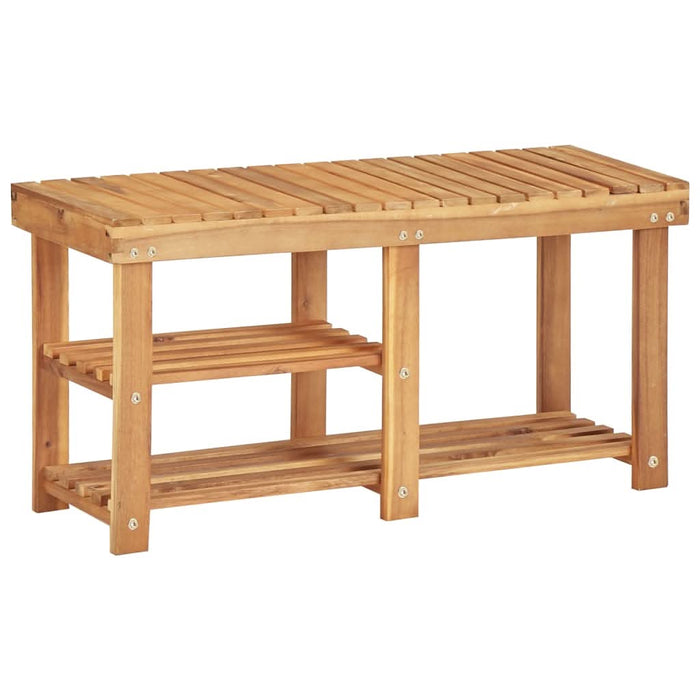 Pantofar, 90 x 32 x 46 cm, lemn masiv de acacia - WALTI WALTI
