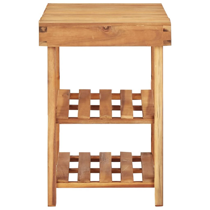 Pantofar, 90 x 32 x 46 cm, lemn masiv de acacia - WALTI WALTI