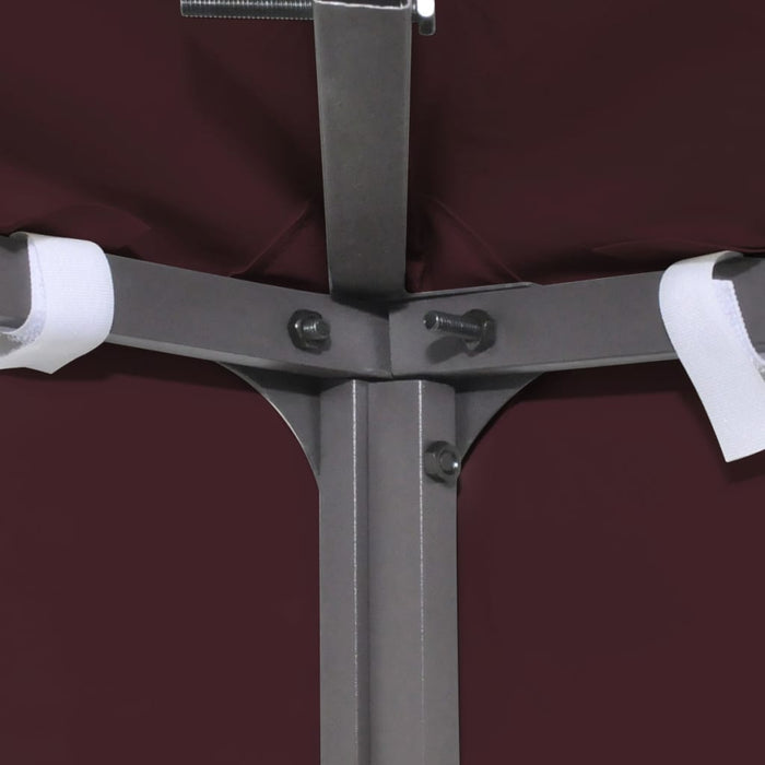 Acoperiș pentru pavilion, 310 g/m², roșu bordo, 3 x 3 m - WALTI WALTI