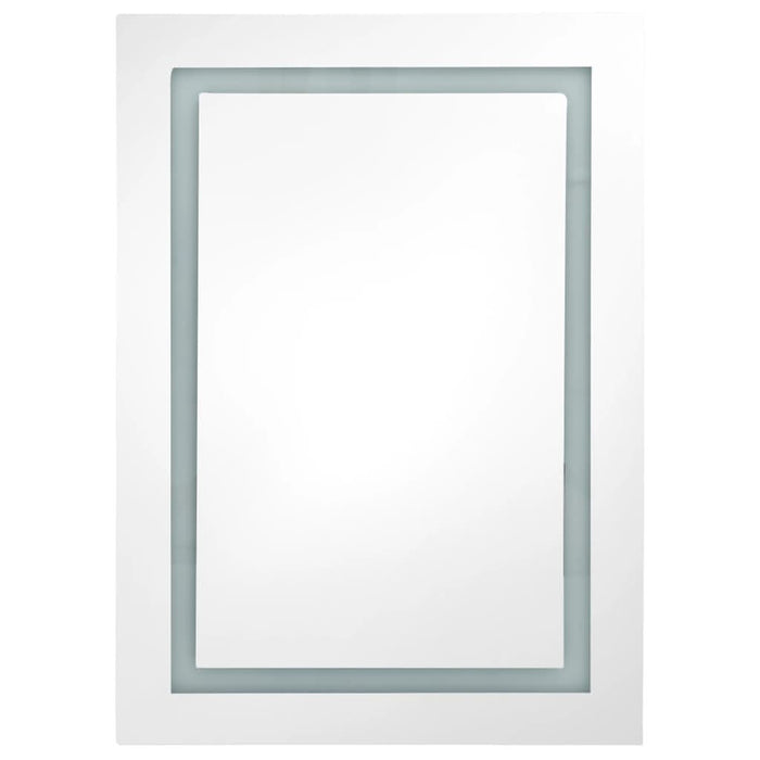 Dulap de baie cu oglindă și LED-uri, 50 x 13 x 70 cm - WALTI WALTI