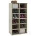 Pantofar, stejar sonoma, 54x34x100,5 cm, lemn compozit - WALTI WALTI