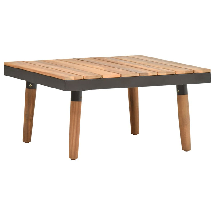 Set mobilier de grădină cu perne, 4 piese, lemn masiv de acacia - WALTI WALTI