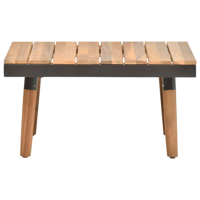 Set mobilier de grădină cu perne, 4 piese, lemn masiv de acacia - WALTI WALTI
