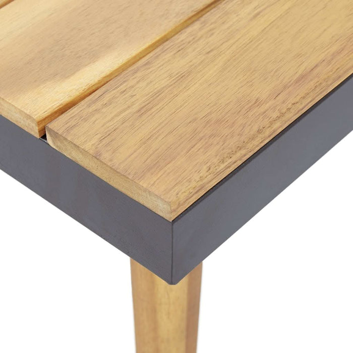 Set mobilier de grădină 7 locuri, perne, maro lemn masiv acacia - WALTI WALTI